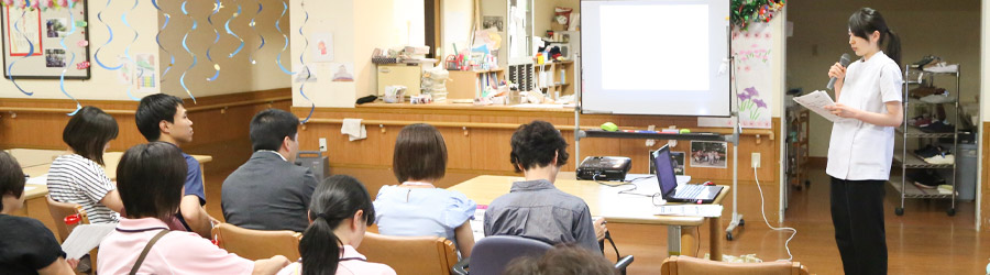 生きがいサポートプロジェクト 発表の様子